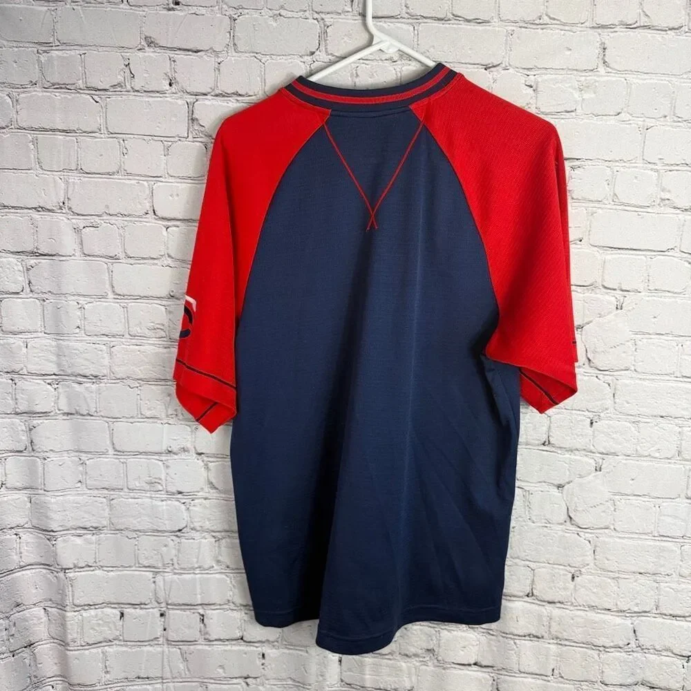 Majestic Minnesota Twins MLB V-neck baseball jersey Mens Size M C